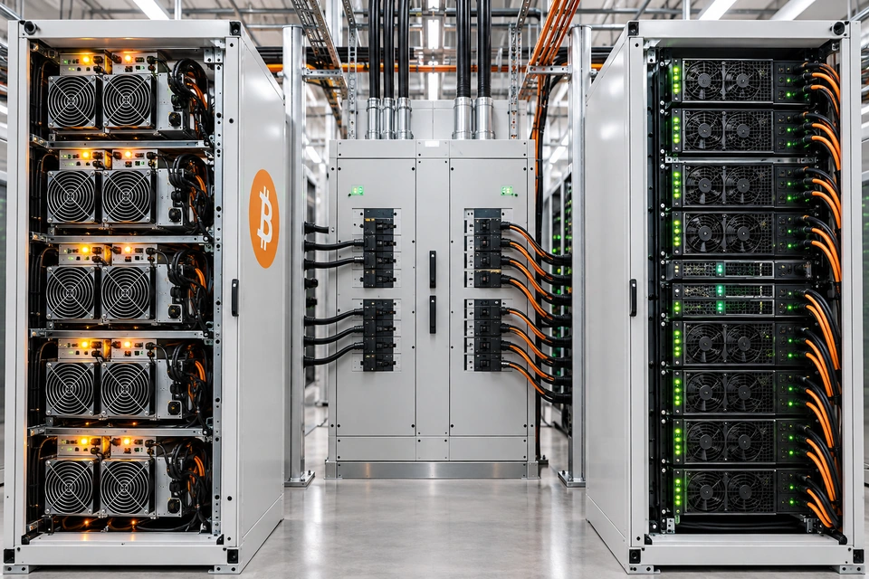 CoinShares: майнеры сравнивают доходность Bitcoin и ИИ-инфраструктуры