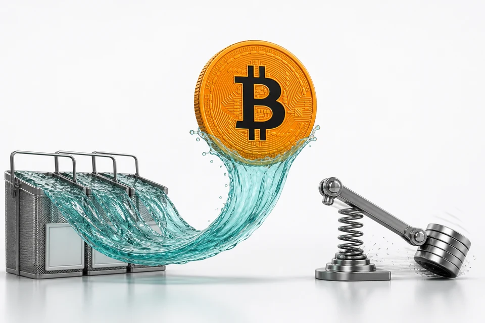 Ралли Bitcoin без перегретого плеча: что показали ETF