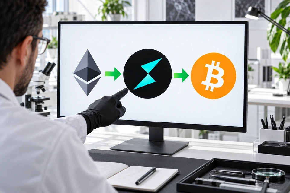 How funds after the Bitget incident moved through THORChain