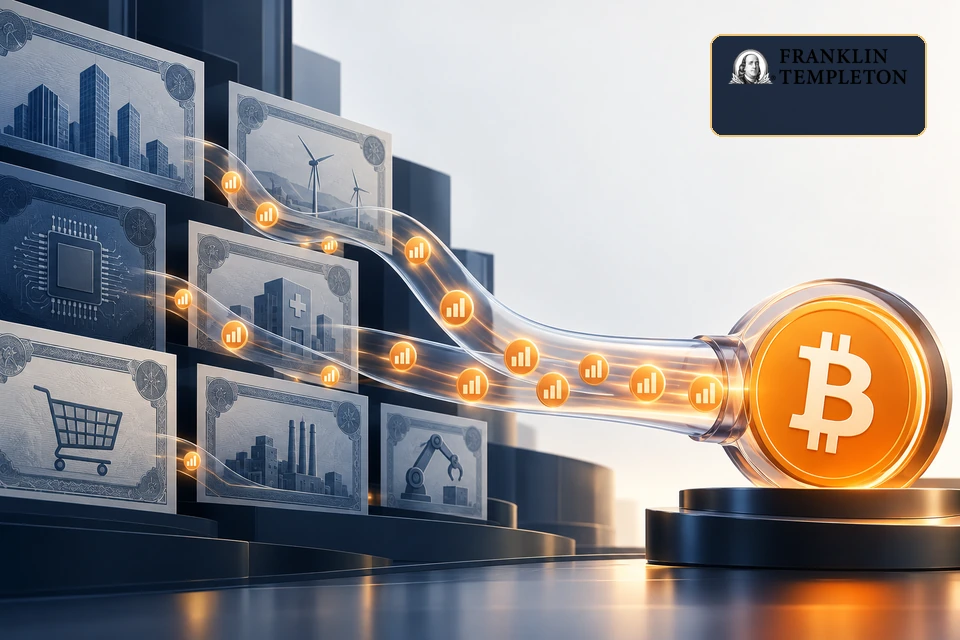 Franklin Templeton ETFs route equity dividends into Bitcoin