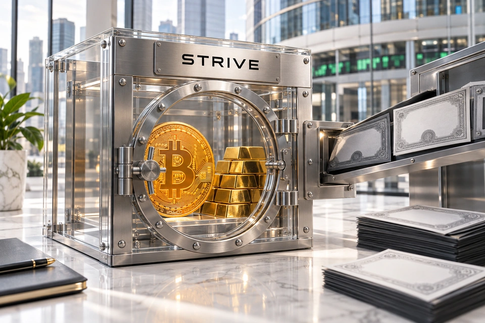 Strive довела Bitcoin-резерв до 25 000 BTC