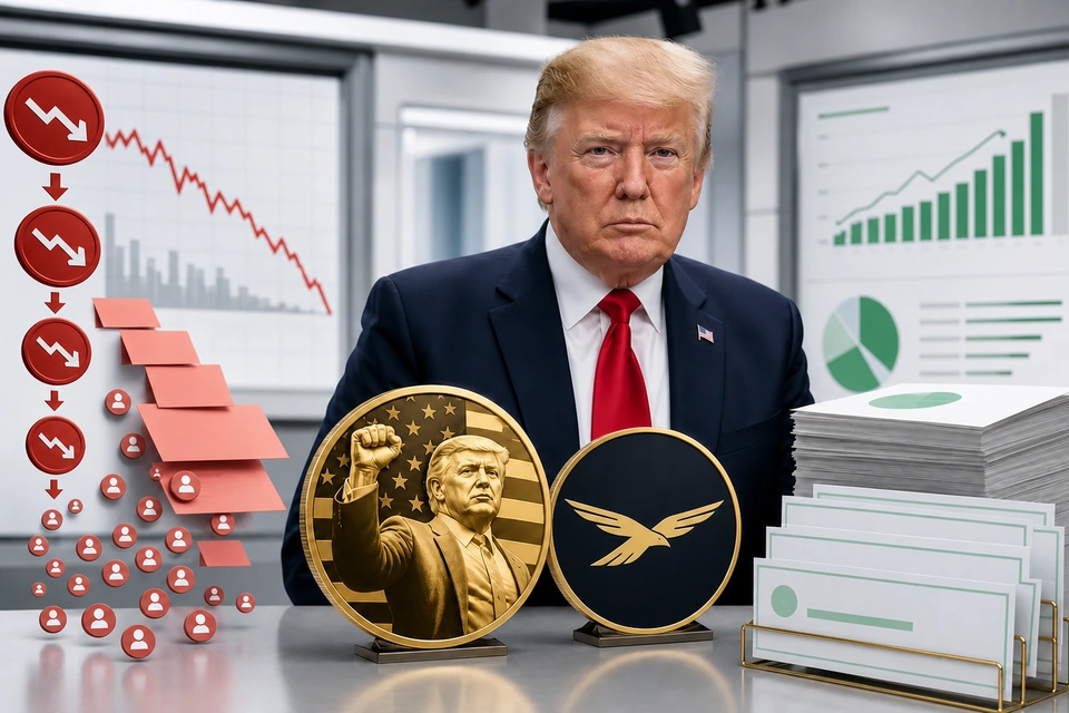 Убытки по криптоактивам Трампа: что посчитали